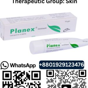 Planex Calcipotriol Ointment 0.005% for psoriasis treatment
