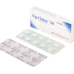 Apremilast 30 mg tablets for psoriasis treatment
