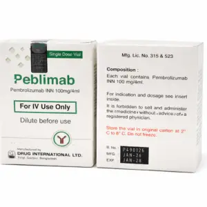 Generic pembrolizumab 100 mg vial Keytruda alternative