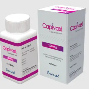 Capivasertib (Truqap) tablets used for advanced breast cancer treatment.